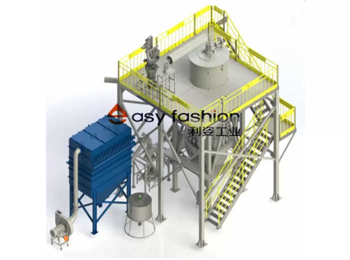 Gas Flame Spheroidizing Powder Production Equipment