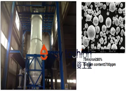 200kg/batch Gas Atomization Equipment for Nickel-based Powder Production