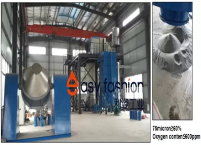 200kg/batch Gas Atomization Equipment for Stainless Steel Powder Production